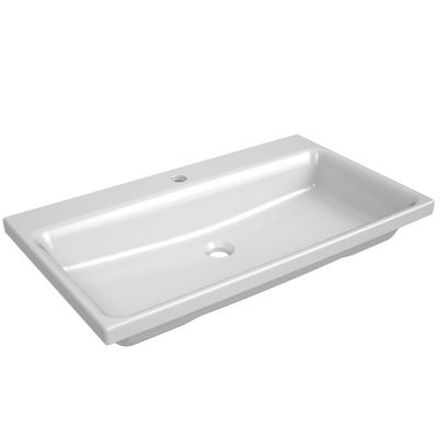 Umywalka 80x46 cm prostokątna meblowa biała XJX01280001 Ravak Comfort
