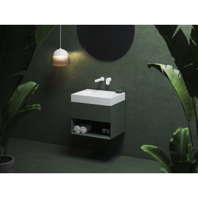Umywalka 60x45 cm prostokątna meblowa biała XJX01360000 Ravak Lite