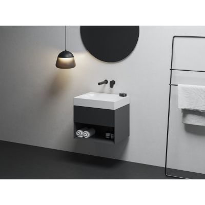 Umywalka 60x45 cm prostokątna meblowa biała XJX01360000 Ravak Lite