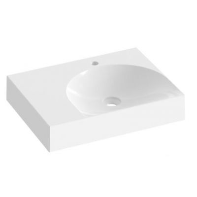 Umywalka 60x45 cm prostokątna meblowa biała XJXL1260000 Ravak Lite