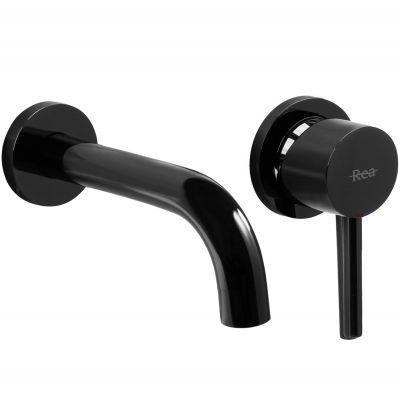 Rea Lungo REAB4421 bateria umywalkowa podtynkowa czarna
