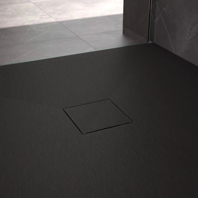 Brodzik prostokątny 100x80 cm czarny REAK3907 Rea Magnum