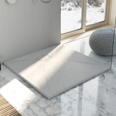 Brodzik kwadratowy 90x90 cm biały REAK3909 Rea Magnum