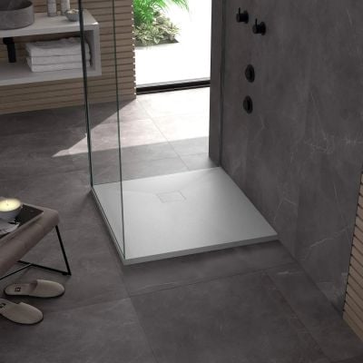 Brodzik kwadratowy 90x90 cm biały REAK3909 Rea Magnum