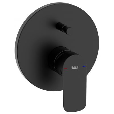 Roca Cala A5A066ENB0 bateria wannowo-prysznicowa podtynkowa czarna