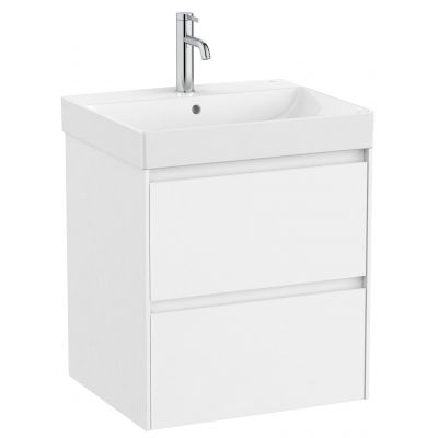 Umywalka z szafką 55 cm biała A851687509 Roca Ona