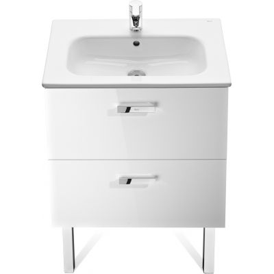 Umywalka z szafką 70 cm biała A855853806 Roca Victoria