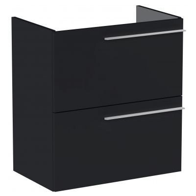 Szafka 58.5x34.6x63.5 cm podumywalkowa wisząca czarna A857778532 Roca Ella