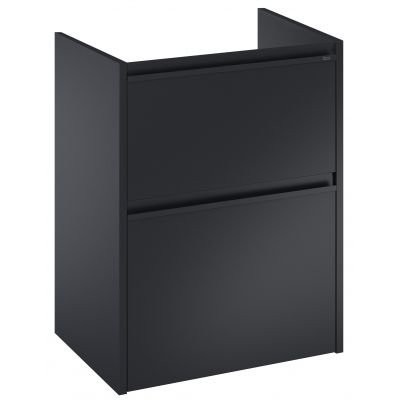 Szafka 48.5x37.6x63.5 cm podumywalkowa wisząca czarna A857907532 Roca Gap Pro