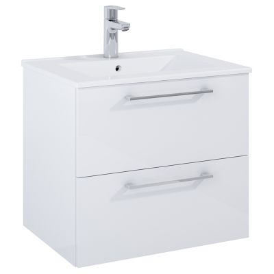 Szafka 60x45.6x53 cm podumywalkowa wisząca biała A857949806 Roca Roma