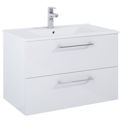 Szafka 80x45.6x53 cm podumywalkowa wisząca biała A857950806 Roca Roma