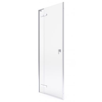 Drzwi prysznicowe 110 cm uchylne chrom połysk/szkło przezroczyste AMP0811012M Roca Metropolis-N