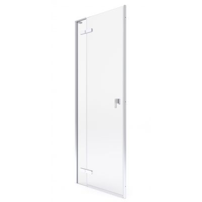 Drzwi prysznicowe 140 cm uchylne chrom połysk/szkło przezroczyste AMP0814012M Roca Metropolis-N