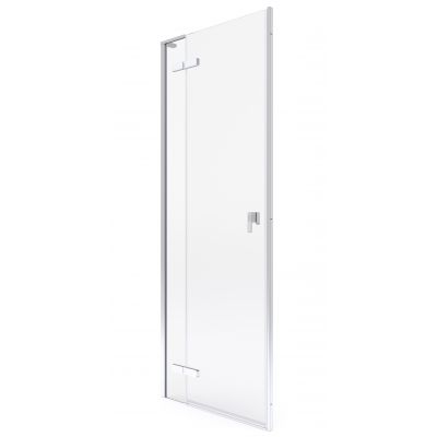 Drzwi prysznicowe 160 cm uchylne chrom połysk/szkło przezroczyste AMP0816012M Roca Metropolis-N