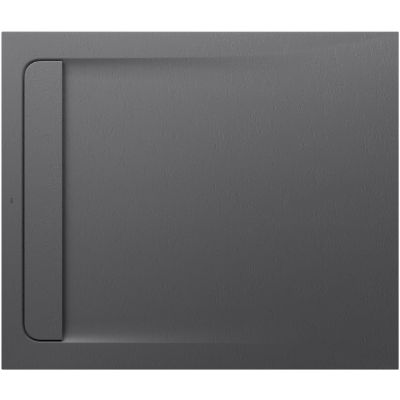 Brodzik prostokątny z syfonem 100x80 cm szary AP6013E832001200 Roca Aquos