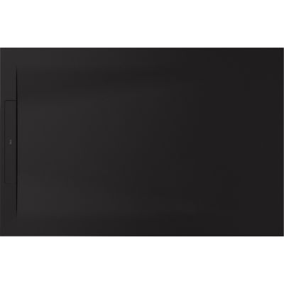 Brodzik prostokątny z syfonem 120x90 cm czarny AP9014B038403400 Roca Pyros