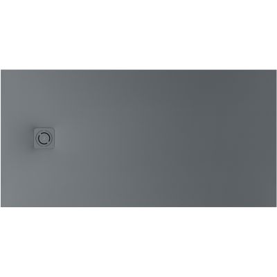 Brodzik prostokątny 140x80 cm szary APE0157832003200 Roca Magma