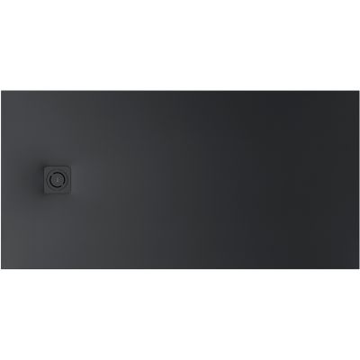 Brodzik prostokątny 180x80 cm czarny APE0170832003400 Roca Magma