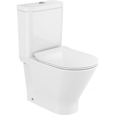 Miska kompakt WC biały A3420N7000 Roca Gap Round