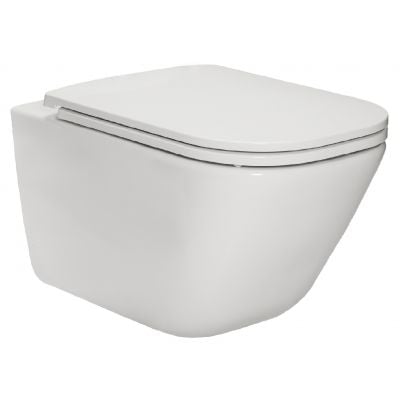 Zestaw miska + deska wolnoopadająca A34H470000 Roca Gap