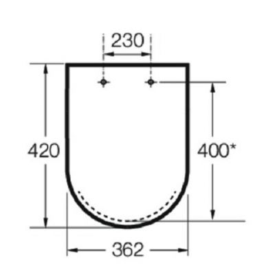 Deska sedesowa A8012AC00B Roca Meridian