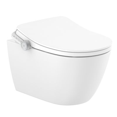 Toaleta myjąca wisząca bez kołnierza biała A803150S01 Roca Ona