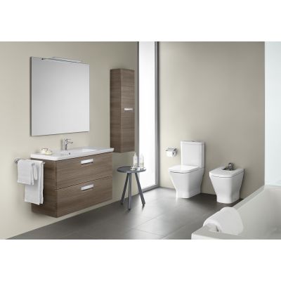 Umywalka 60x37 cm prostokątna wpuszczana biała A3270Y8000 Roca Gap Square