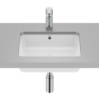 Umywalka 40x35 cm prostokątna podblatowa biała A3270YE000 Roca Gap