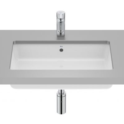Umywalka 55x35 cm prostokątna podblatowa biała A3270YFS00 Roca Gap