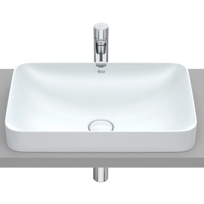 Umywalka 55x37 cm prostokątna wpuszczana A327534630 Roca Inspira