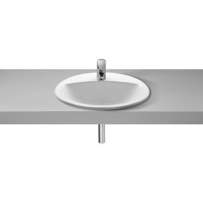 Umywalka 52x41 cm owalna wpuszczana biała A327866000 Roca Rodeo