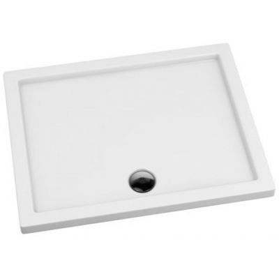 Brodzik prostokątny 140x80 cm biały 3044 Schedpol Corrina