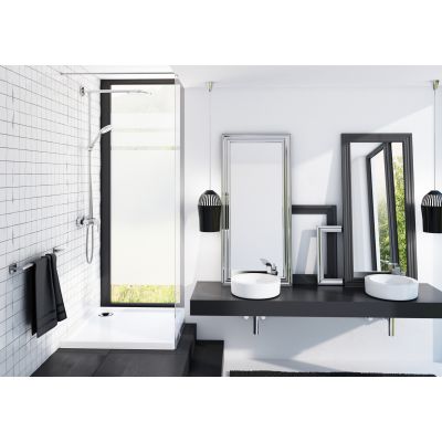 Brodzik kwadratowy 90x90 cm biały 3061 Schedpol Corrina