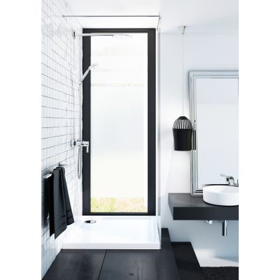 Brodzik kwadratowy 90x90 cm biały 3061 Schedpol Corrina