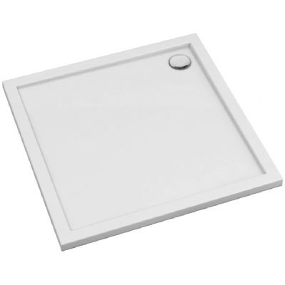 Brodzik kwadratowy 100x100 cm biały 34332 Schedpol Corrina New