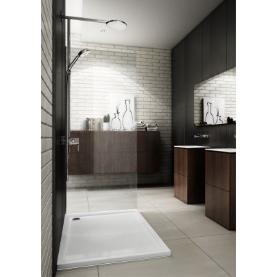 Brodzik prostokątny 170x75 cm biały 34383 Schedpol Corrina New