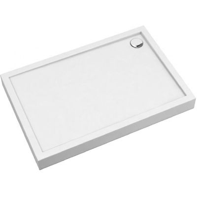 Brodzik prostokątny 90x75 cm biały 34675 Schedpol Competia New