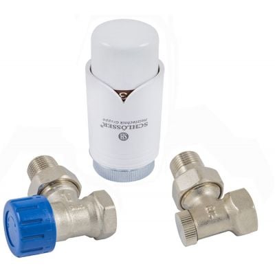 Zestaw termostatyczny nikiel 602200003 Schlosser Standard