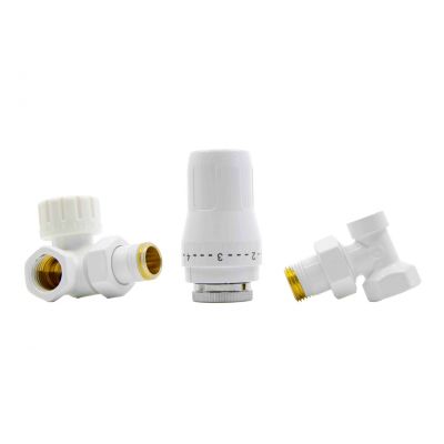 Zestaw termostatyczny biały HB01TOLR9016 HeatBase Standard