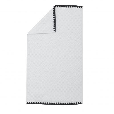 Ręcznik 50x30 cm bawełniany czarny-biały 800825 Sealskin Luna