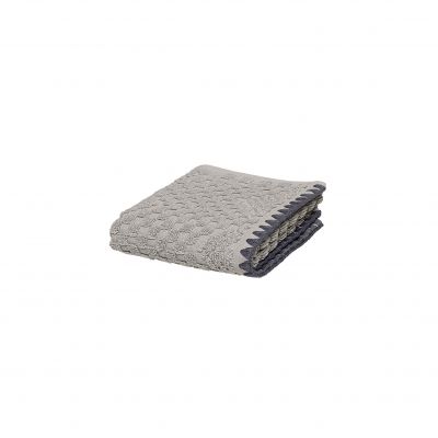 Ręcznik 50x30 cm bawełniany szary 800827 Sealskin Luna