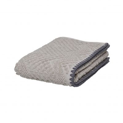 Ręcznik 110x60 cm bawełniany szary 800831 Sealskin Luna