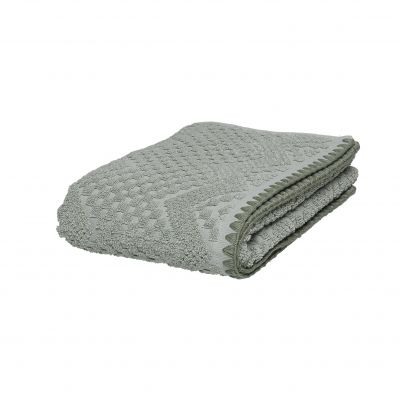 Ręcznik 110x60 cm bawełniany zielony 800832 Sealskin Luna