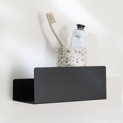 Półka prysznicowa 20 cm czarna 800792 Sealskin Brix