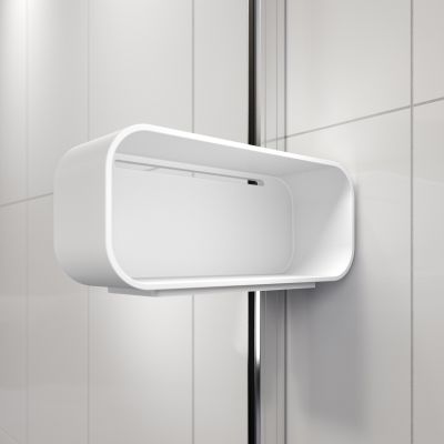 Ścianka prysznicowa walk-in 100 cm chrom połysk/szkło przezroczyste XIA31006265100 Sealskin INC