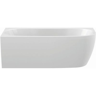 Wanna z obudową 160x75 cm lewa biała 632370102001010 Sanplast Luxo