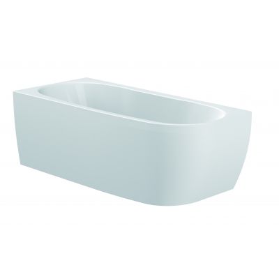 Wanna z obudową 160x75 cm lewa biała 632370102001010 Sanplast Luxo