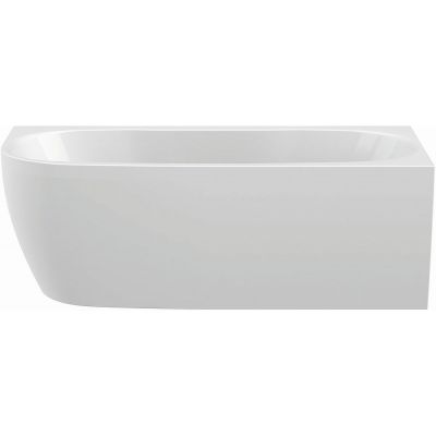 Wanna z obudową 160x75 cm prawa biała 632370105001000 Sanplast Luxo