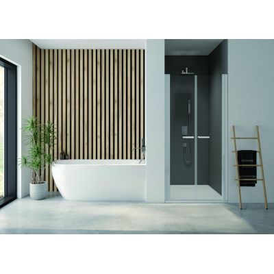 Wanna z obudową 160x75 cm prawa biała 632370105001010 Sanplast Luxo