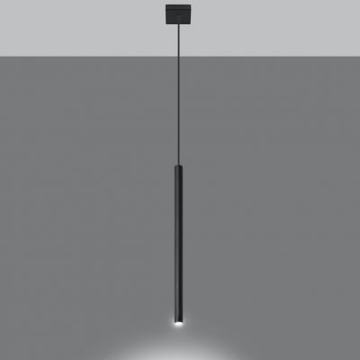 Lampa wisząca 1x40 W czarny SL0469 Sollux Lighting Pastelo